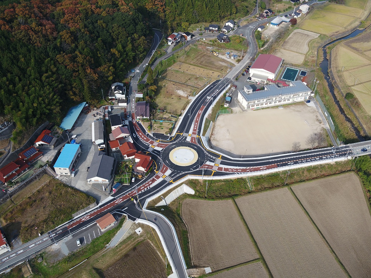 浜田八重可部線後野工区（改築）交差点第２期