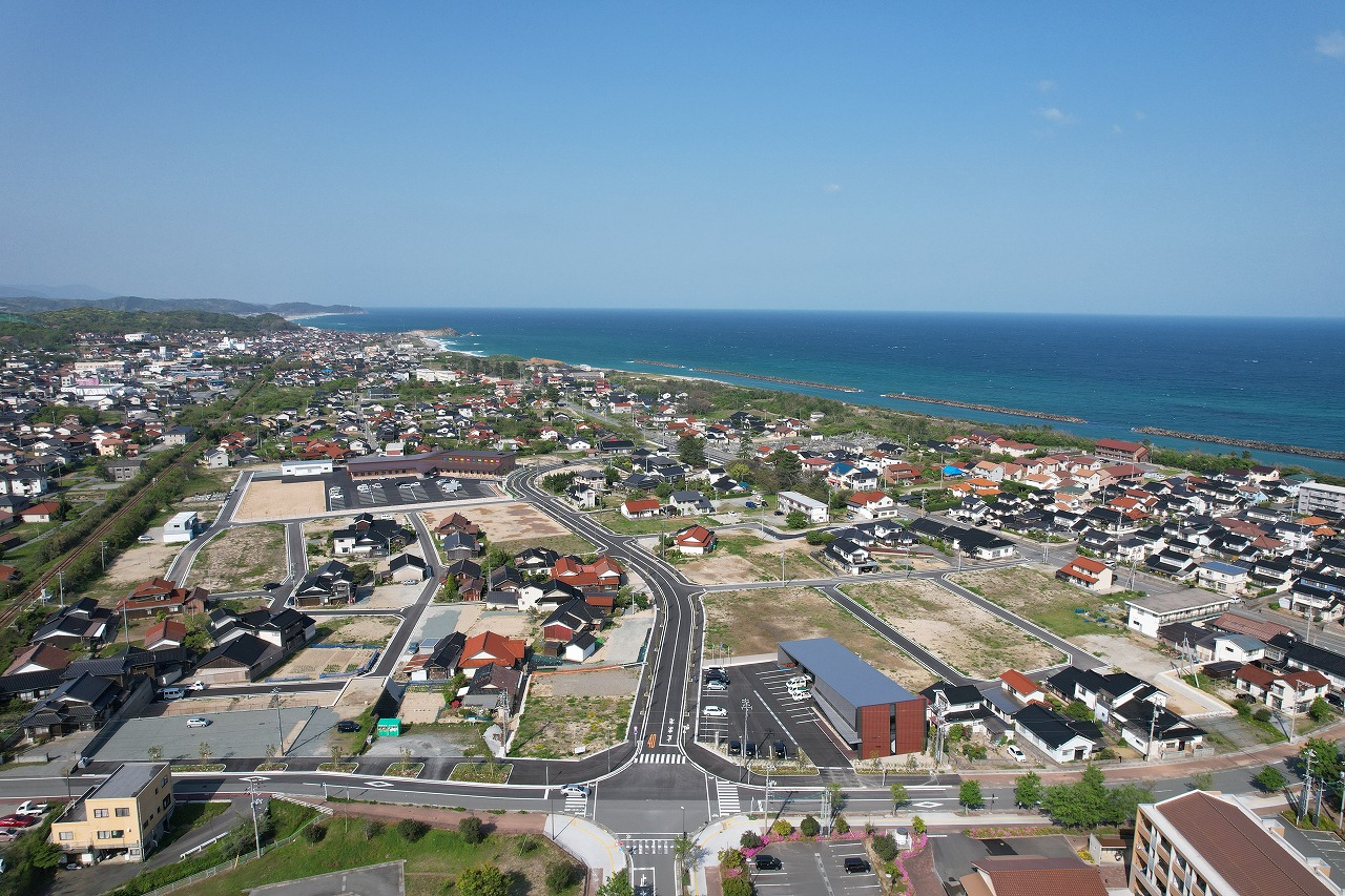 江津蛭子北土地区画造成及び都市下水路、区画道路