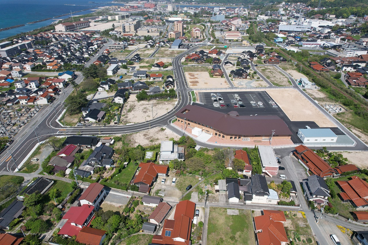 江津蛭子北土地区画造成及び都市下水路、区画道路